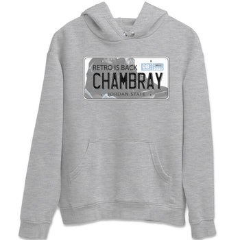 Air Jordan 7 Chambray shirt to match jordans Jordan Plate sneaker tees AJ7 Chambray SNRT Sneaker Release Tees Unisex Heather Grey 2 T-Shirt