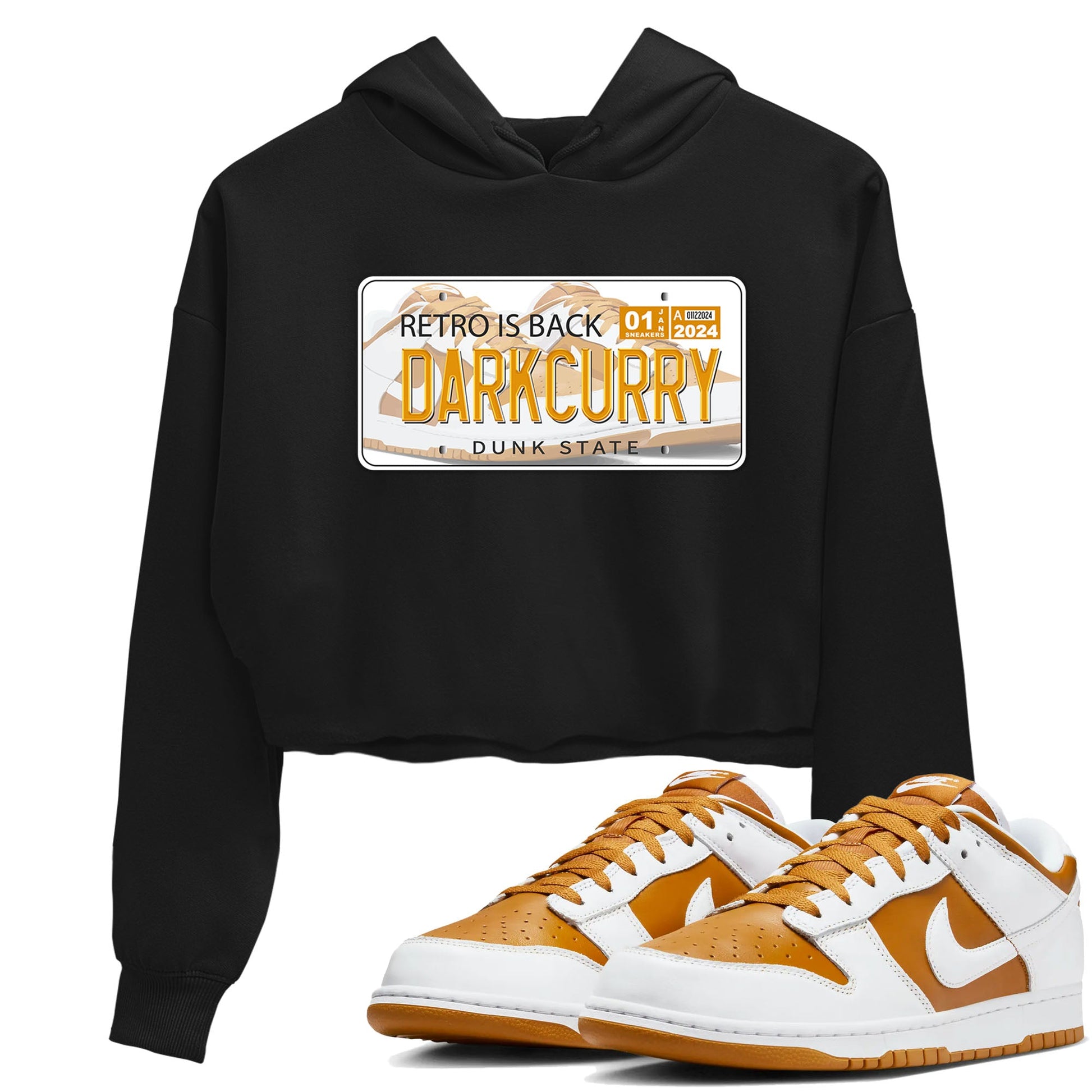 Jordan plate sneaker match tees to Dark Curry Reverse Curry street fashion brand for shirts to match Jordans SNRT Sneaker Tees Dunk Dark Curry unisex t-shirt Black 1 crop shirt