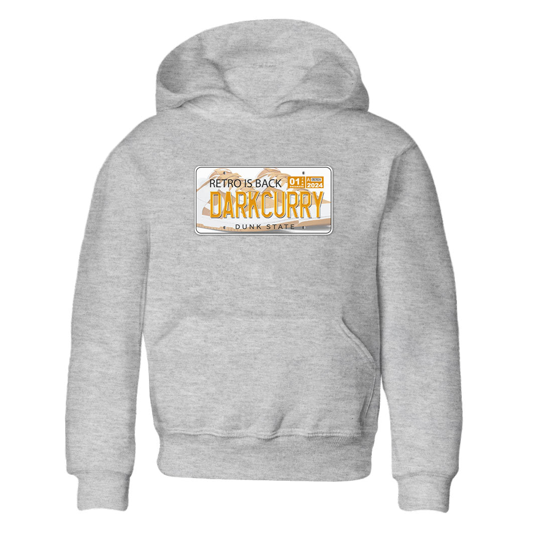 Jordan plate sneaker match tees to Dark Curry Reverse Curry street fashion brand for shirts to match Jordans SNRT Sneaker Tees Dunk Dark Curry unisex t-shirt Heather Grey 2 youth shirt