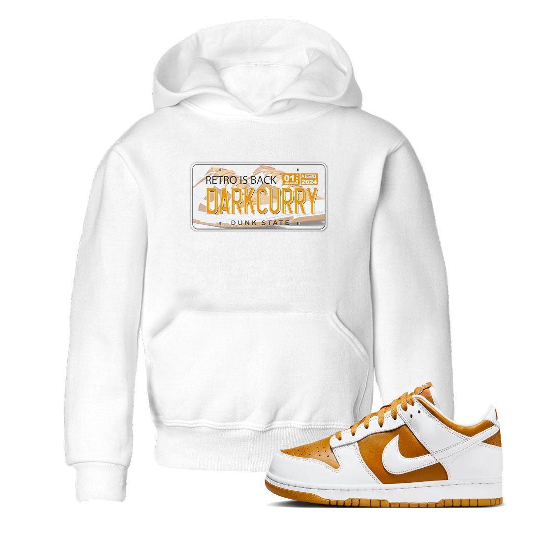 Jordan plate sneaker match tees to Dark Curry Reverse Curry street fashion brand for shirts to match Jordans SNRT Sneaker Tees Dunk Dark Curry unisex t-shirt White 1 youth shirt