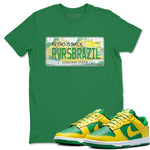 Dunk Reverse Brazil Sneaker Match Tees Jordan Plate Sneaker Tees Dunk Reverse Brazil Sneaker Release Tees Unisex Shirts