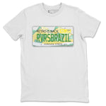 Dunk Reverse Brazil Sneaker Match Tees Jordan Plate Sneaker Tees Dunk Reverse Brazil Sneaker Release Tees Unisex Shirts