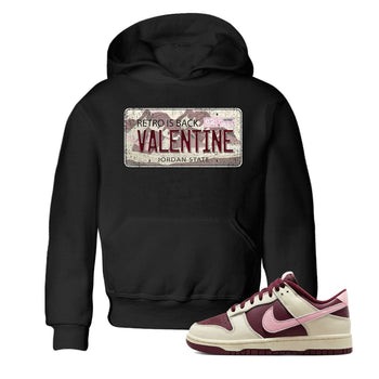 Dunk Valentines Day Sneaker Match Tees Jordan Plate Sneaker Tees Nike Dunk Valentine's Day Sneaker SNRT Sneaker Tees Kids Shirts