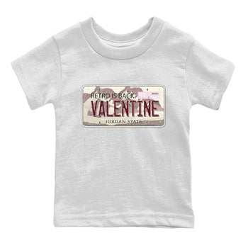Dunk Valentines Day Sneaker Match Tees Jordan Plate Sneaker Tees Nike Dunk Valentine's Day Sneaker SNRT Sneaker Tees Kids Shirts