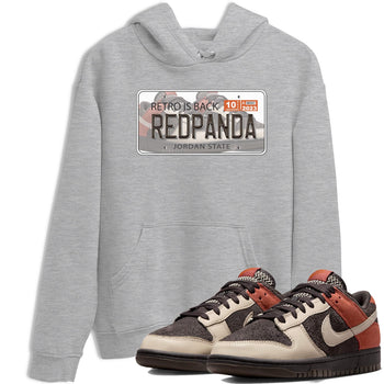 Nike Low Dunk Red Panda shirt to match jordans Jordan Plate sneaker tees Nike Dunk Red Panda SNRT Sneaker Tees Unisex Streetwear Clothing Heather Grey 1 T-Shirt