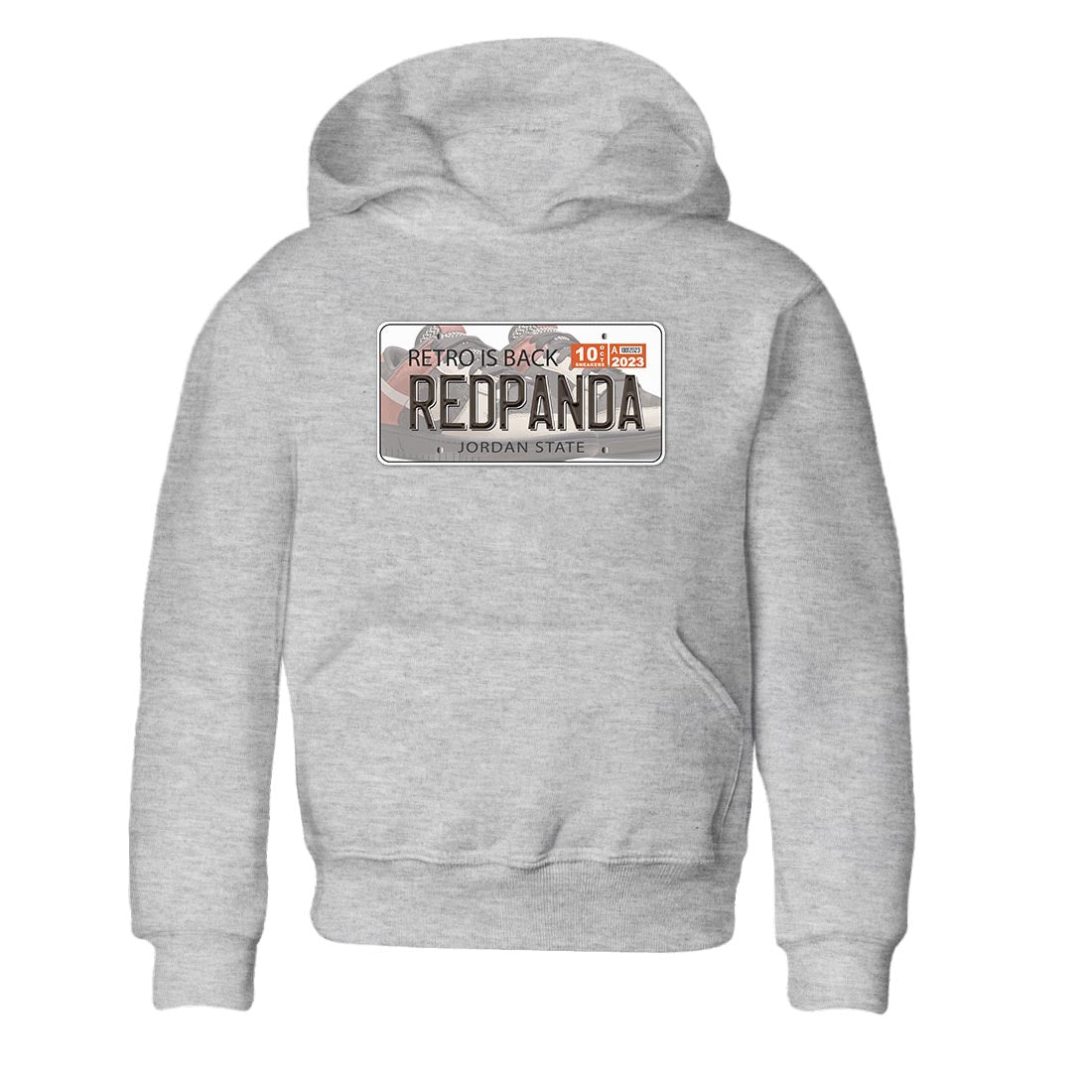Nike Low Dunk Red Panda shirt to match jordans Jordan Plate sneaker tees Nike Dunk Red Panda SNRT Sneaker Tees Baby Toddler Heather Grey 2 T-Shirt