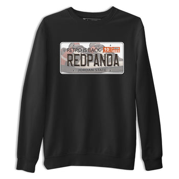Nike Low Dunk Red Panda shirt to match jordans Jordan Plate sneaker tees Nike Dunk Red Panda SNRT Sneaker Tees Unisex Streetwear Clothing Black 2 T-Shirt