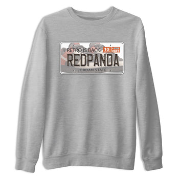 Nike Low Dunk Red Panda shirt to match jordans Jordan Plate sneaker tees Nike Dunk Red Panda SNRT Sneaker Tees Unisex Streetwear Clothing Heather Grey 2 T-Shirt