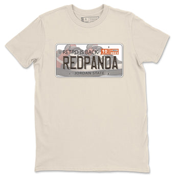 Nike Low Dunk Red Panda shirt to match jordans Jordan Plate sneaker tees Nike Dunk Red Panda SNRT Sneaker Tees Unisex Streetwear Clothing Natural 2 T-Shirt