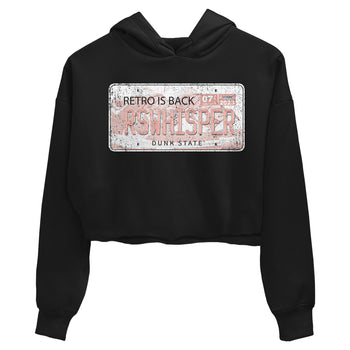 Nike Dunks Low Rose Whisper shirt to match jordans Jordan Plate sneaker tees Nike Dunk Rose Whisper SNRT Sneaker Release Tees Black 2 Crop T-Shirt