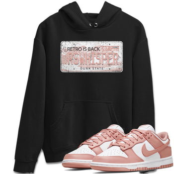 Nike Dunks Low Rose Whisper shirt to match jordans Jordan Plate sneaker tees Nike Dunk Rose Whisper SNRT Sneaker Release Tees Unisex Black 1 T-Shirt
