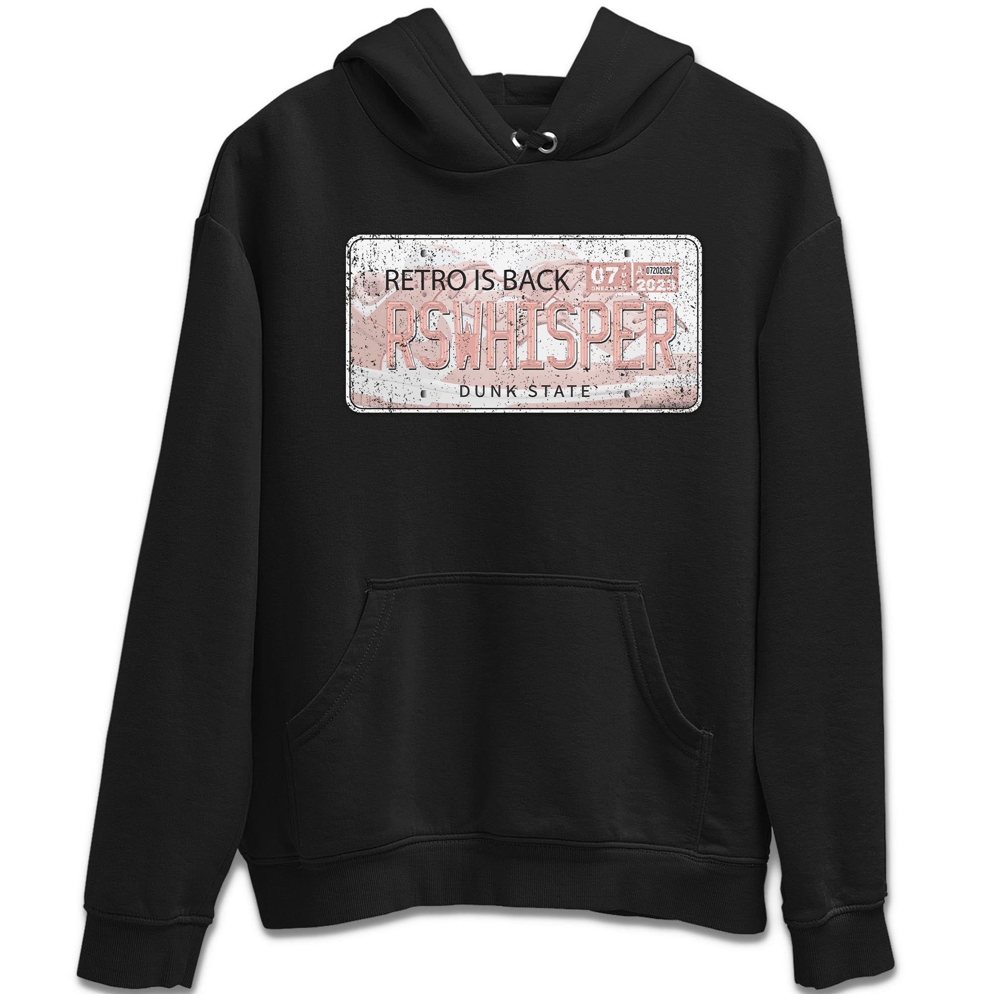 Nike Dunks Low Rose Whisper shirt to match jordans Jordan Plate sneaker tees Nike Dunk Rose Whisper SNRT Sneaker Release Tees Unisex Black 2 T-Shirt