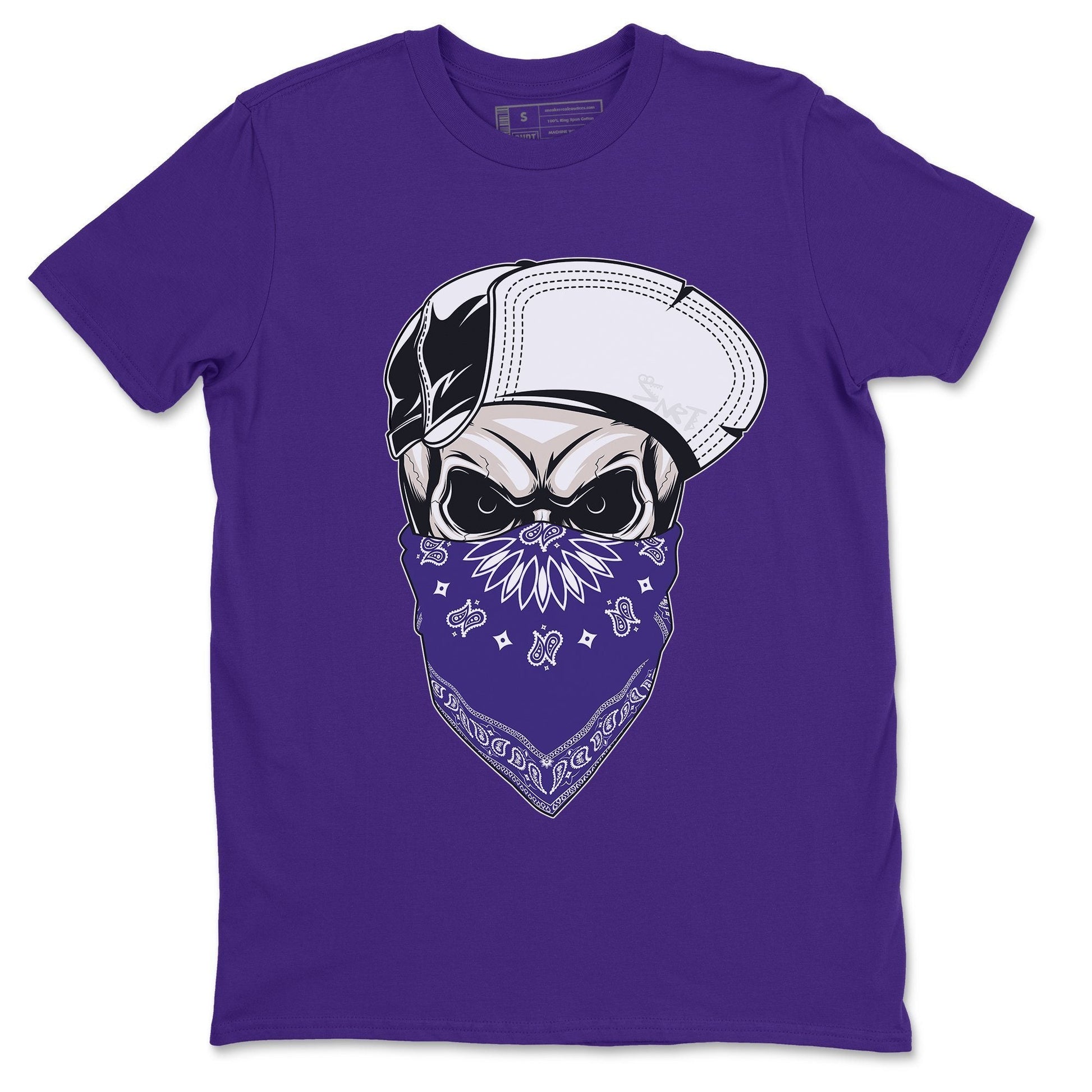 Jordan 4 Court Purple Sneaker Match Tees Skull Hat Mask Sneaker Tees Jordan 4 Court Purple Sneaker Release Tees Unisex Shirts