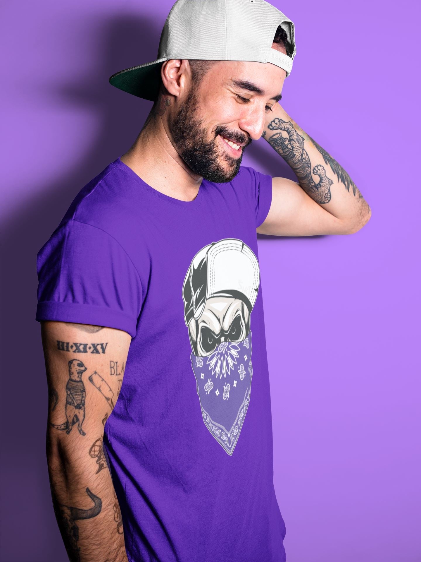 Jordan 4 Court Purple Sneaker Match Tees Skull Hat Mask Sneaker Tees Jordan 4 Court Purple Sneaker Release Tees Unisex Shirts