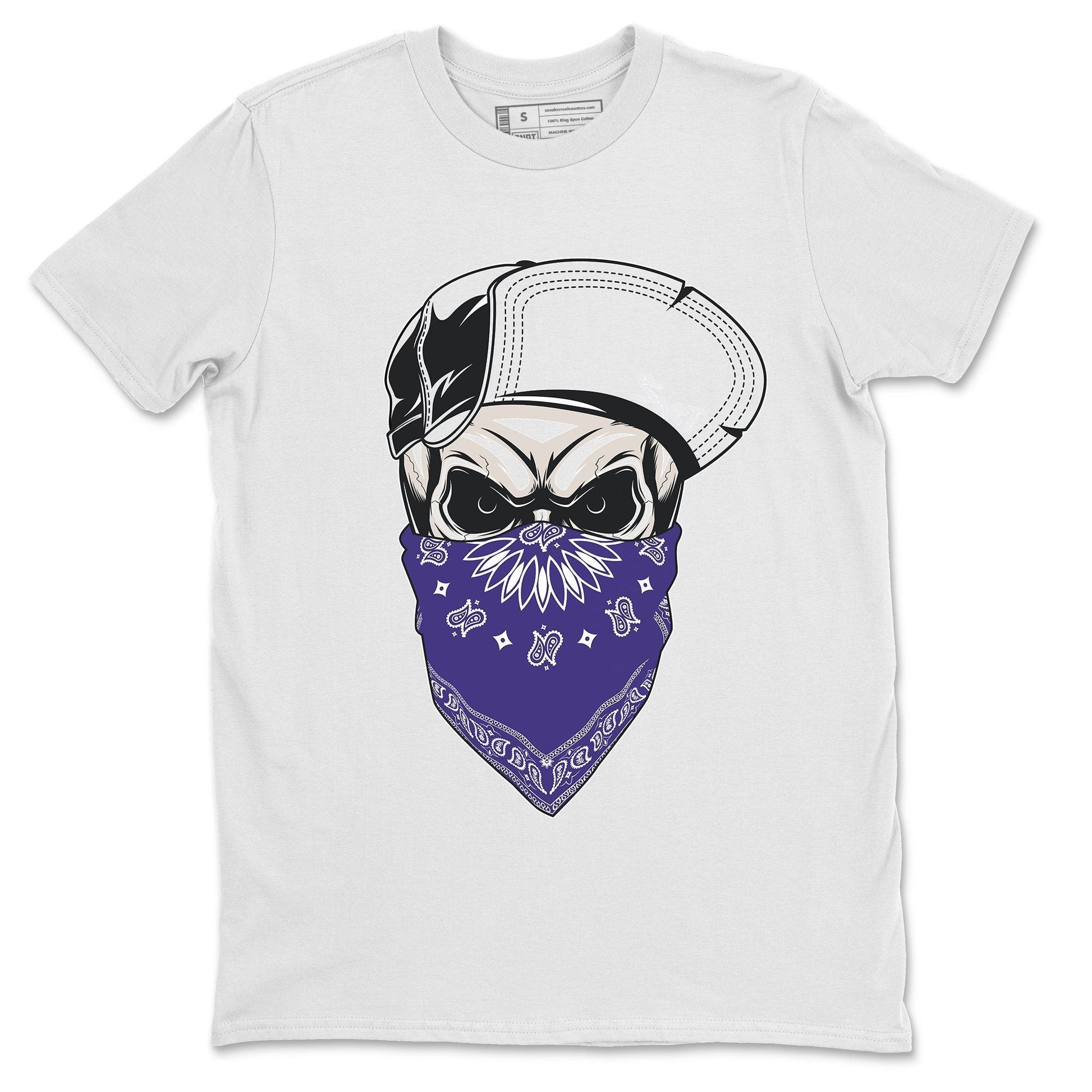 Jordan 4 Court Purple Sneaker Match Tees Skull Hat Mask Sneaker Tees Jordan 4 Court Purple Sneaker Release Tees Unisex Shirts