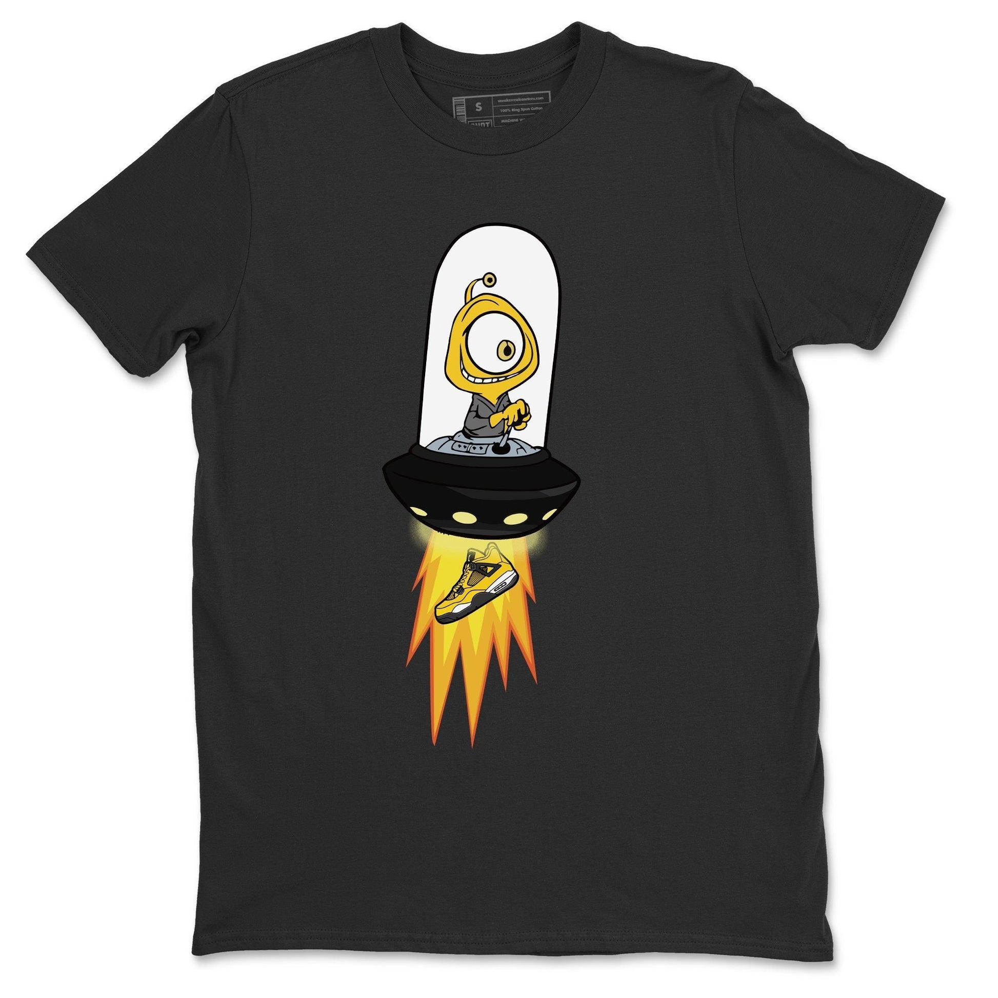 Jordan 4 Lightning Sneaker Match Tees Alien Sneaker Tees Jordan 4 Lightning Sneaker Release Tees Unisex Shirts