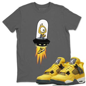 Jordan 4 Lightning Sneaker Match Tees Alien Sneaker Tees Jordan 4 Lightning Sneaker Release Tees Unisex Shirts