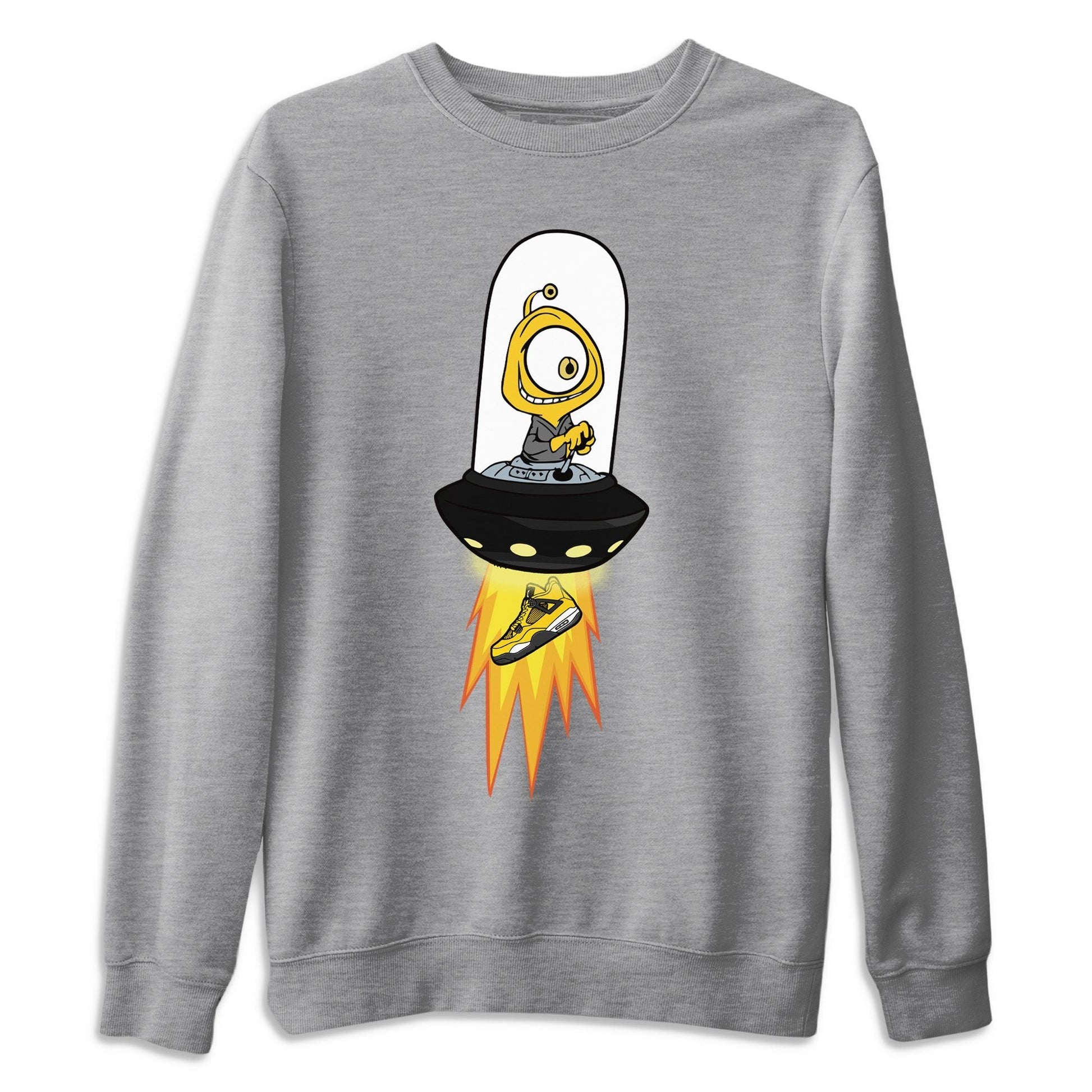 Jordan 4 Lightning Sneaker Match Tees Alien Sneaker Tees Jordan 4 Lightning Sneaker Release Tees Unisex Shirts