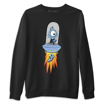 Jordan 4 University Blue Sneaker Match Tees Alien Sneaker Tees Jordan 4 University Blue Sneaker Release Tees Unisex Shirts