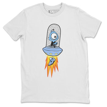 Jordan 4 University Blue Sneaker Match Tees Alien Sneaker Tees Jordan 4 University Blue Sneaker Release Tees Unisex Shirts