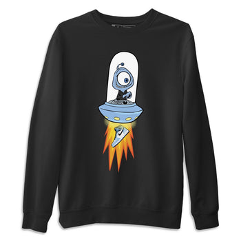 Jordan 1 University Blue Sneaker Match Tees Alien Sneaker Tees Jordan 1 University Blue Sneaker Release Tees Unisex Shirts