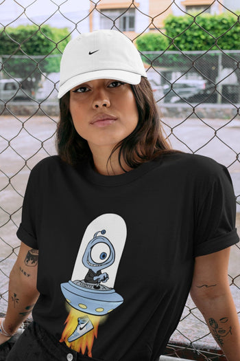 Jordan 1 University Blue Sneaker Match Tees Alien Sneaker Tees Jordan 1 University Blue Sneaker Release Tees Unisex Shirts