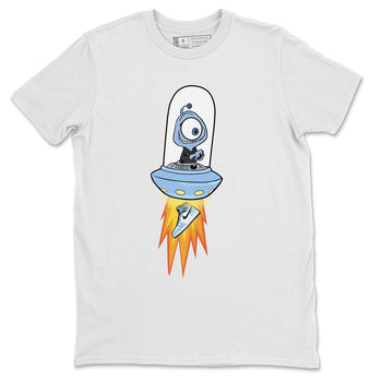 Jordan 1 University Blue Sneaker Match Tees Alien Sneaker Tees Jordan 1 University Blue Sneaker Release Tees Unisex Shirts