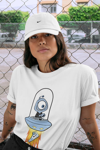 Jordan 1 University Blue Sneaker Match Tees Alien Sneaker Tees Jordan 1 University Blue Sneaker Release Tees Unisex Shirts