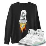 Jordan 6 Mint Foam Sneaker Match Tees Alien Sneaker Tees Jordan 6 Mint Foam Sneaker Release Tees Unisex Shirts