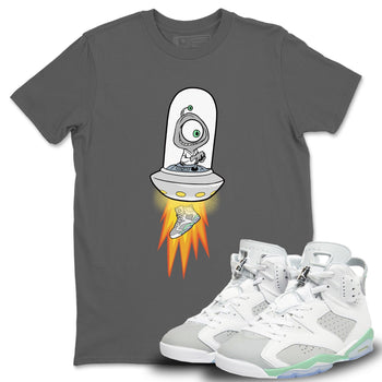 Jordan 6 Mint Foam Sneaker Match Tees Alien Sneaker Tees Jordan 6 Mint Foam Sneaker Release Tees Unisex Shirts