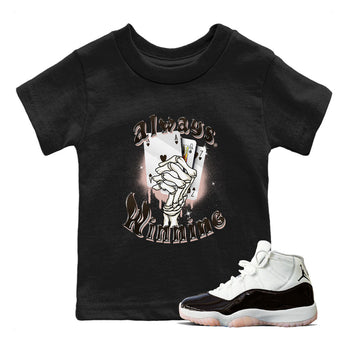 Jordan 11 WMNS Neapolitan shirt to match jordans Always Winning sneaker tees Air Jordan 11 Neapolitan SNRT Sneaker Release Tees Baby Toddler Black 1 T-Shirt