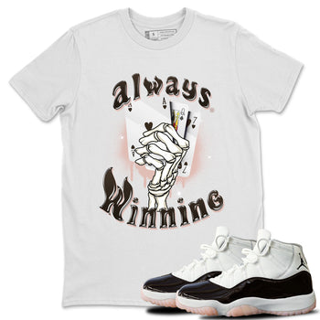 Jordan 11 WMNS Neapolitan shirt to match jordans Always Winning sneaker tees Air Jordan 11 Neapolitan SNRT Sneaker Release Tees Unisex White 1 T-Shirt