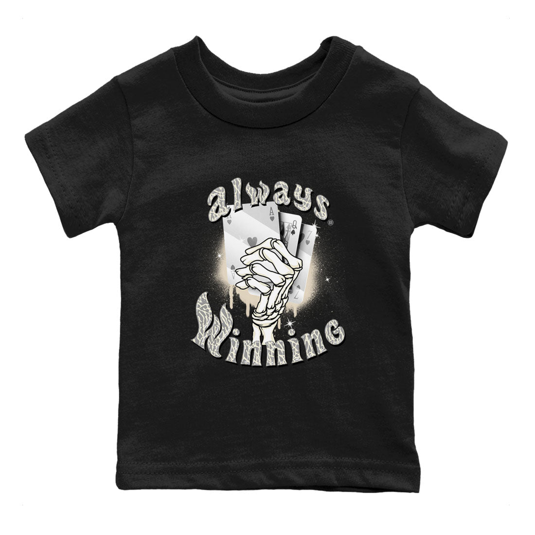 Air Jordan 3 Craft Ivory shirt to match jordans Always Winning sneaker tees 3s Ivory SNRT sneaker release tees baby toddler Black 2 cotton Shirt