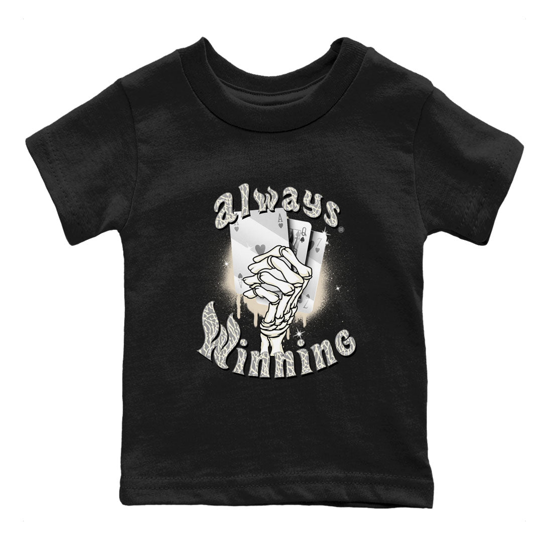 Air Jordan 3 Craft Ivory shirt to match jordans Always Winning sneaker tees 3s Ivory SNRT sneaker release tees baby toddler Black 2 cotton Shirt