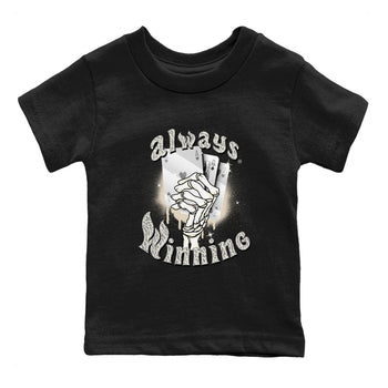 Air Jordan 3 Craft Ivory shirt to match jordans Always Winning sneaker tees 3s Ivory SNRT sneaker release tees baby toddler Black 2 cotton Shirt
