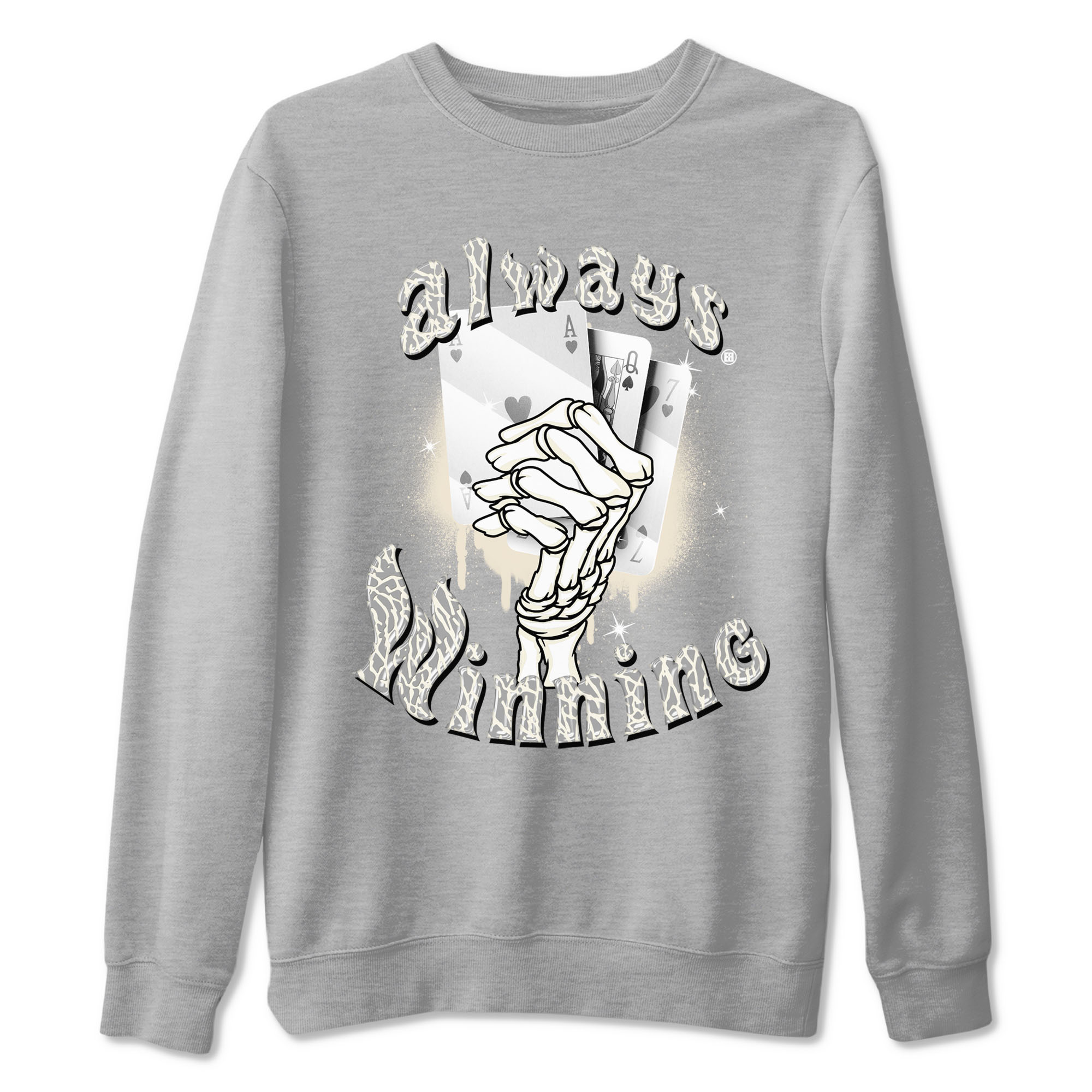 Air Jordan 3 Craft Ivory shirt to match jordans Always Winning sneaker tees 3s Ivory SNRT Sneaker Release Tees unisex cotton Heather Grey 2 crew neck shirt