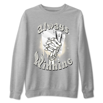 Air Jordan 3 Craft Ivory shirt to match jordans Always Winning sneaker tees 3s Ivory SNRT Sneaker Release Tees unisex cotton Heather Grey 2 crew neck shirt