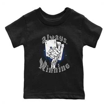 AJ3 Midnight Navy shirt to match jordans Always Winning sneaker tees Air Jordan 3 Retro Midnight Navy SNRT sneaker release tees baby toddler Black 2 cotton Shirt