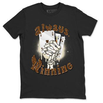 Air Jordan 3 Palomino shirt to match jordans Always Winning sneaker tees Jordan 3 Retro Palomino SNRT Sneaker Release Tees Unisex Black 2 T-Shirt