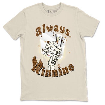Air Jordan 3 Palomino shirt to match jordans Always Winning sneaker tees Jordan 3 Retro Palomino SNRT Sneaker Release Tees Unisex Natural 2 T-Shirt