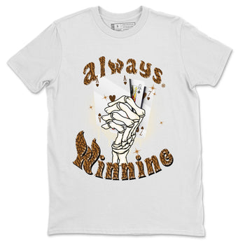 Air Jordan 3 Palomino shirt to match jordans Always Winning sneaker tees Jordan 3 Retro Palomino SNRT Sneaker Release Tees Unisex White 2 T-Shirt