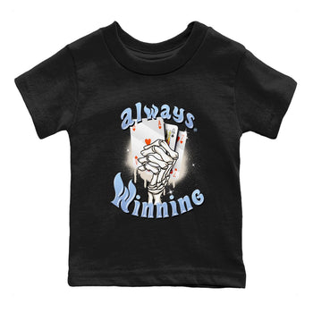 Air Jordan 5 Craft Sneaker Match Tees Always Winning Sneaker Tees Air Jordan 5 Retro Craft Shirts Kids Shirts Black 2