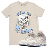 Air Jordan 5 Craft Sneaker Match Tees Always Winning Sneaker Tees Air Jordan 5 Retro Craft Shirts Unisex Shirts Natural 1