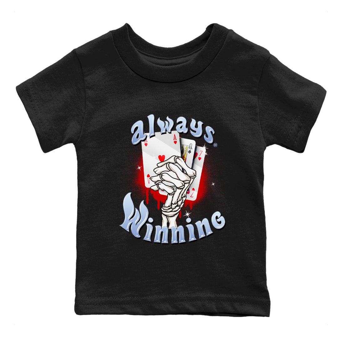 Air Jordan 6 Toro Bravo Sneaker Match Tees Always Winning Sneaker Tees Air Jordan 6 Toro Bravo Tees Kids Shirts Black 2