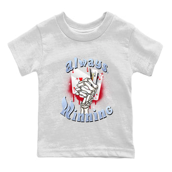 Air Jordan 6 Toro Bravo Sneaker Match Tees Always Winning Sneaker Tees Air Jordan 6 Toro Bravo Tees Kids Shirts White 2