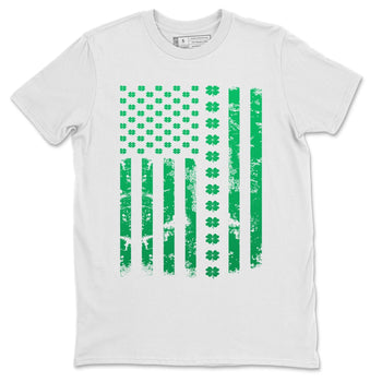 Jordan 1 Lucky Green Sneaker Match Tees American Flag Sneaker Tees Jordan 1 Lucky Green Sneaker Release Tees Unisex Shirts