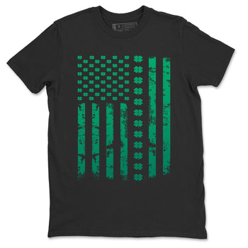 Jordan 13 Lucky Green Sneaker Match Tees American Flag Sneaker Tees Jordan 13 Lucky Green Sneaker Release Tees Unisex Shirts