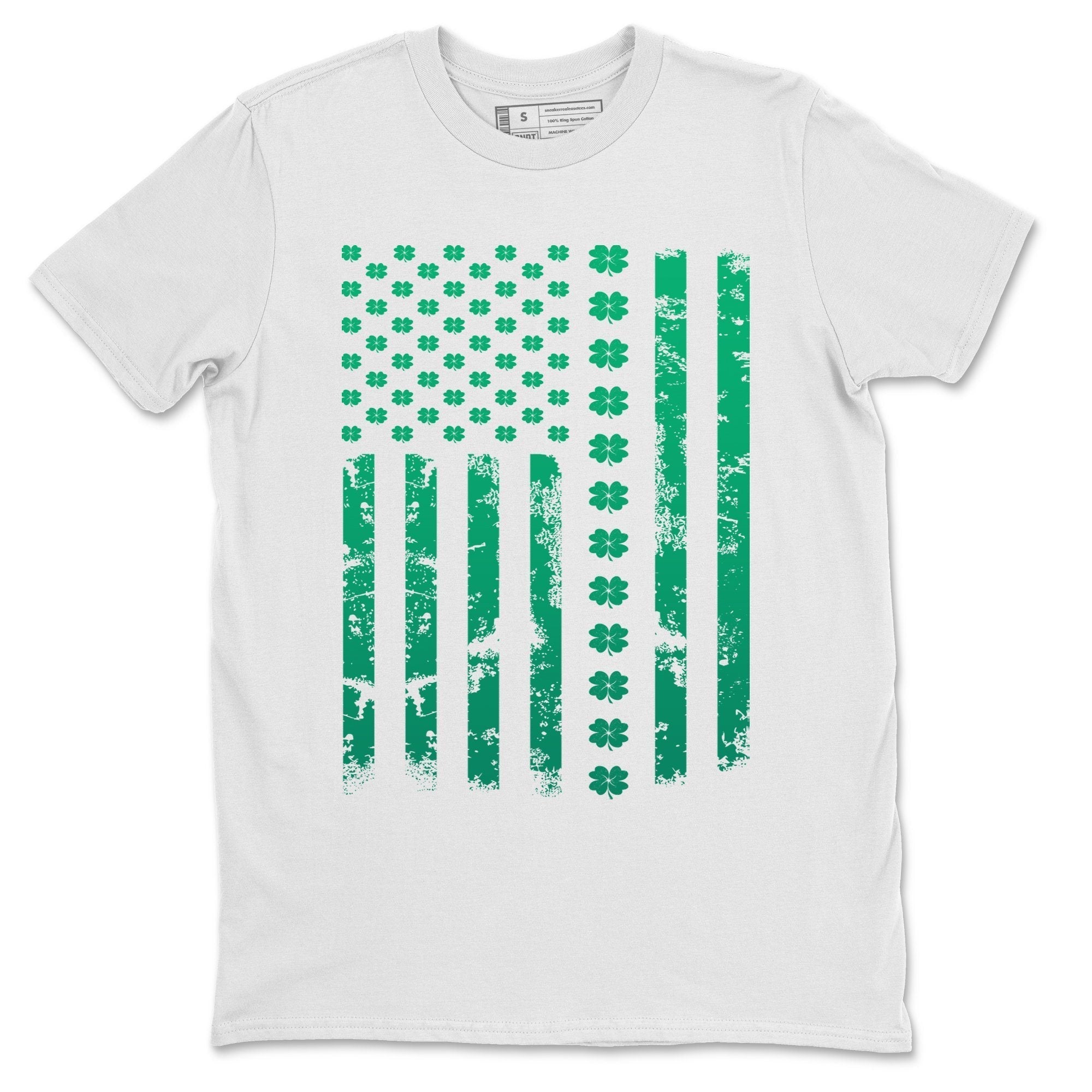 Jordan 13 Lucky Green Sneaker Match Tees American Flag Sneaker Tees Jordan 13 Lucky Green Sneaker Release Tees Unisex Shirts
