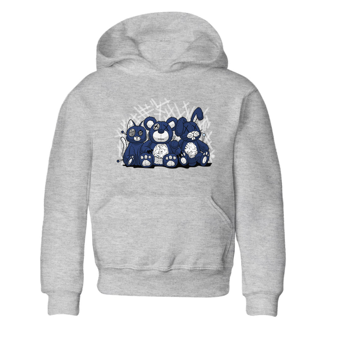 Jordan 5 Retro Midnight Navy shirt to match jordans Navy Animal Homies sneaker tees Air Jordan 5 Georgetown 5s Navy SNRT Sneaker Tees Baby Toddler Sneaker Matching Shirt Heather Grey 2 T-Shirt