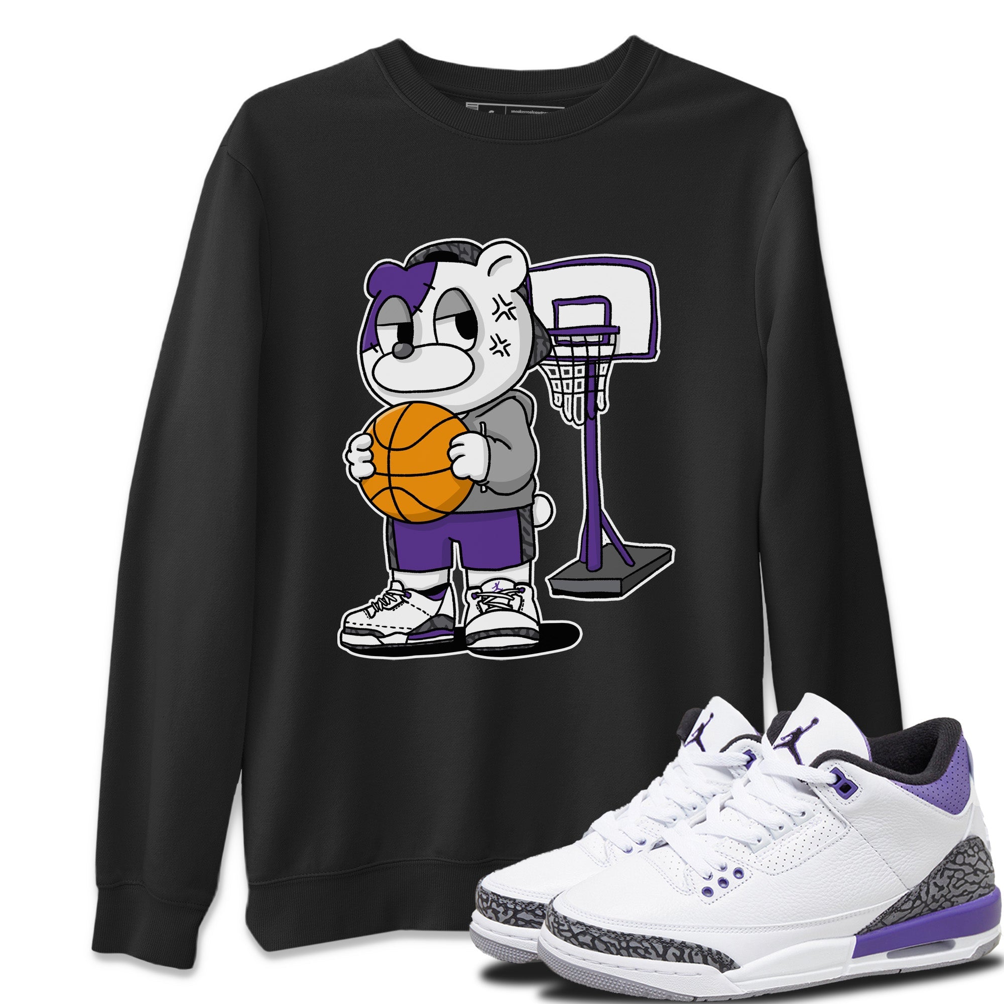Jordan 3 Dark Iris Sneaker Match Tees Annoyed Bear Sneaker Tees Jordan 3 Dark Iris Sneaker Release Tees Unisex Shirts
